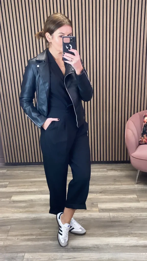 Ichi Jumpsuits<RAMLA JUMPSUIT (BLACK)