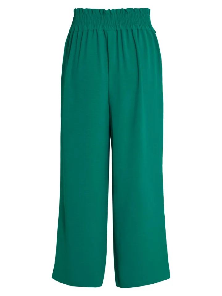 rasha_wide_leg__culotte_g_6.webp Vila Pants<RASHA WIDE LEG 7/8 CULOTTE (GREEN)