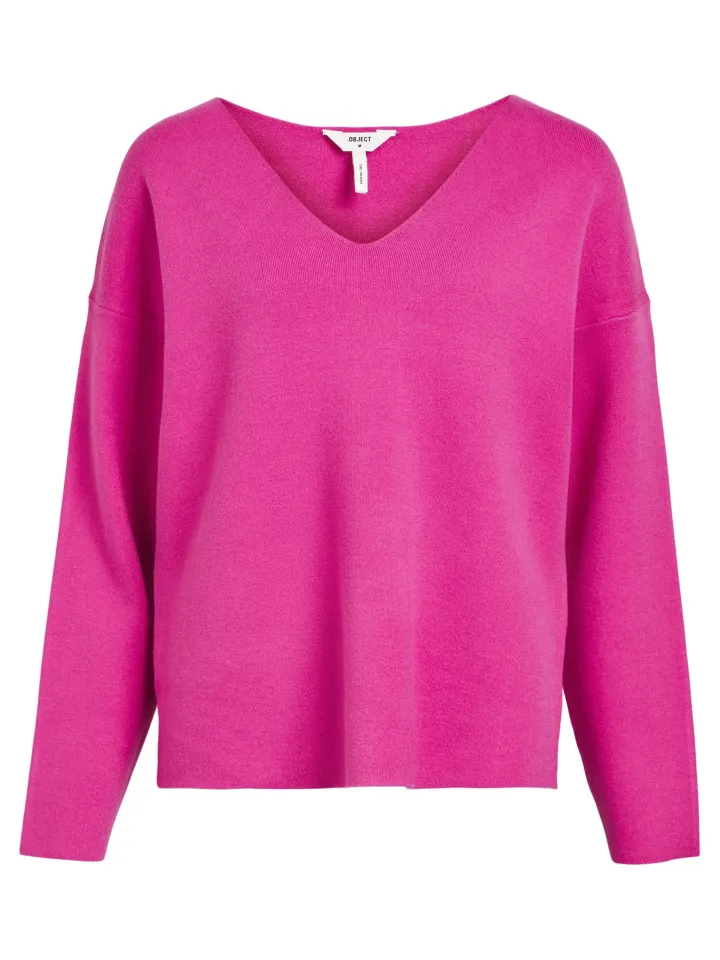 rayna_vneck_pullover_rose_1.webp Object Jumpers & Cardigans<RAYNA V-NECK PULLOVER (ROSE VIOLET)
