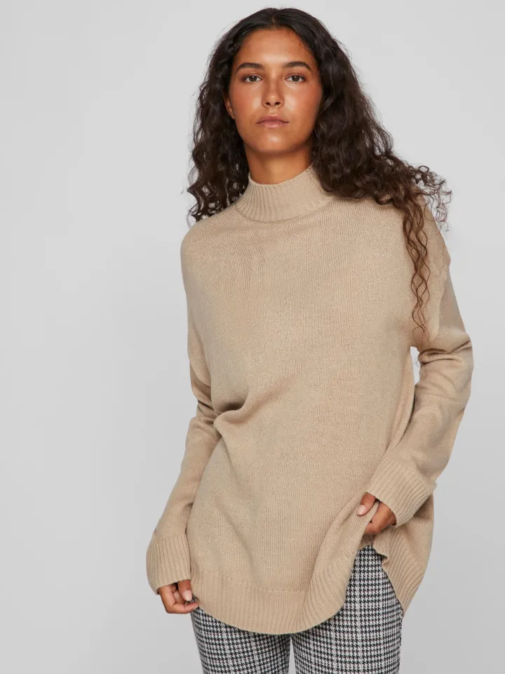 reggie_oversized_jumper_d_0.webp Vila Jumpers & Cardigans<REGGIE OVERSIZED JUMPER (DOESKIN)