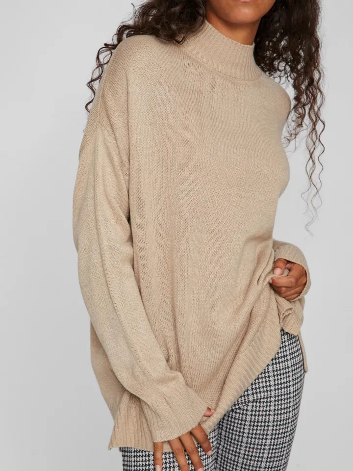 reggie_oversized_jumper_d_3.webp Vila Jumpers & Cardigans<REGGIE OVERSIZED JUMPER (DOESKIN)