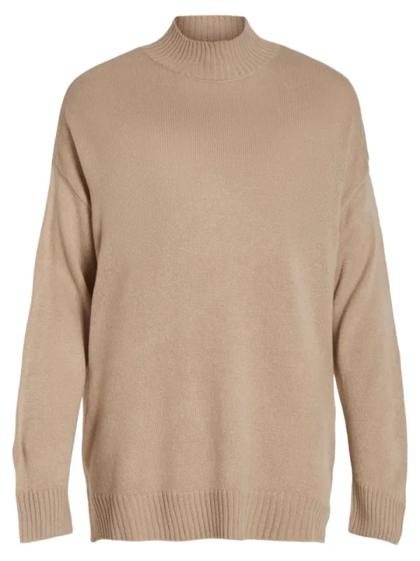 Vila Jumpers & Cardigans<REGGIE OVERSIZED JUMPER (DOESKIN)