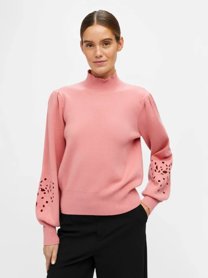 reyna_knit_jumper_brandie_0.webp Object Jumpers & Cardigans<Reyna Knit Jumper (Brandied Apricot)