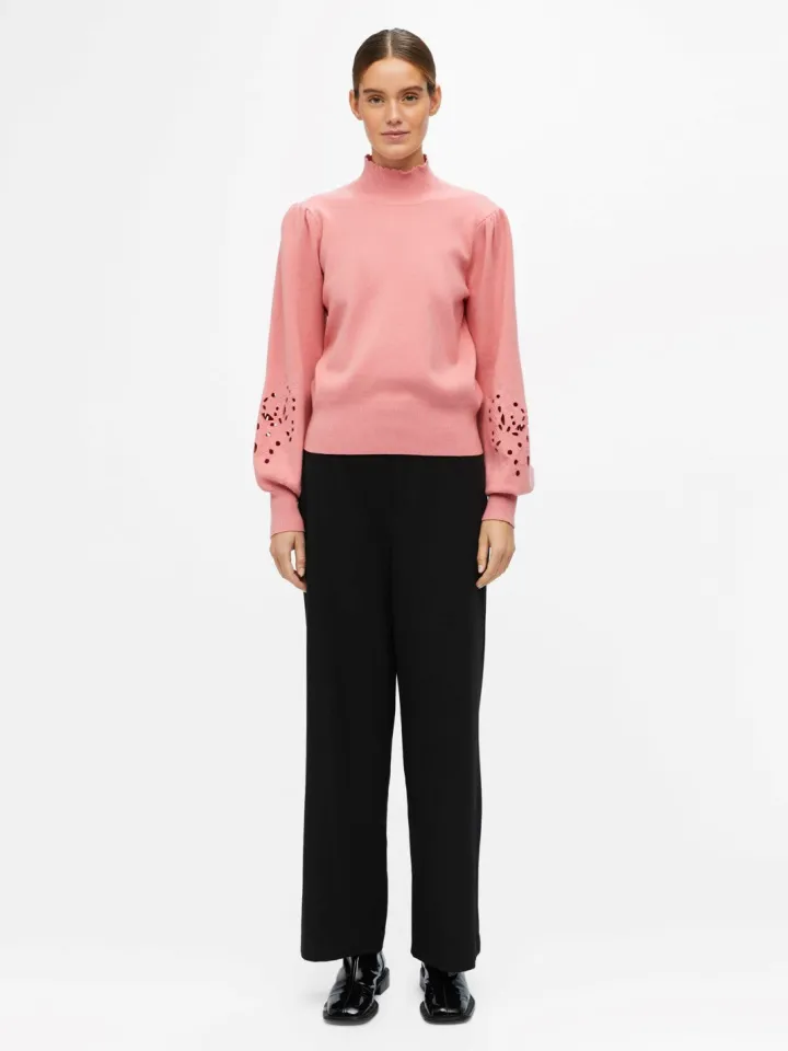 reyna_knit_jumper_brandie_1.webp Object Jumpers & Cardigans<Reyna Knit Jumper (Brandied Apricot)