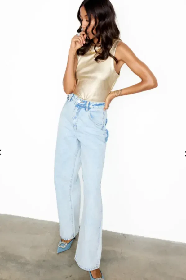 Never Fully Dressed Camis & Vests<Ribbed Tank Top (Gold)