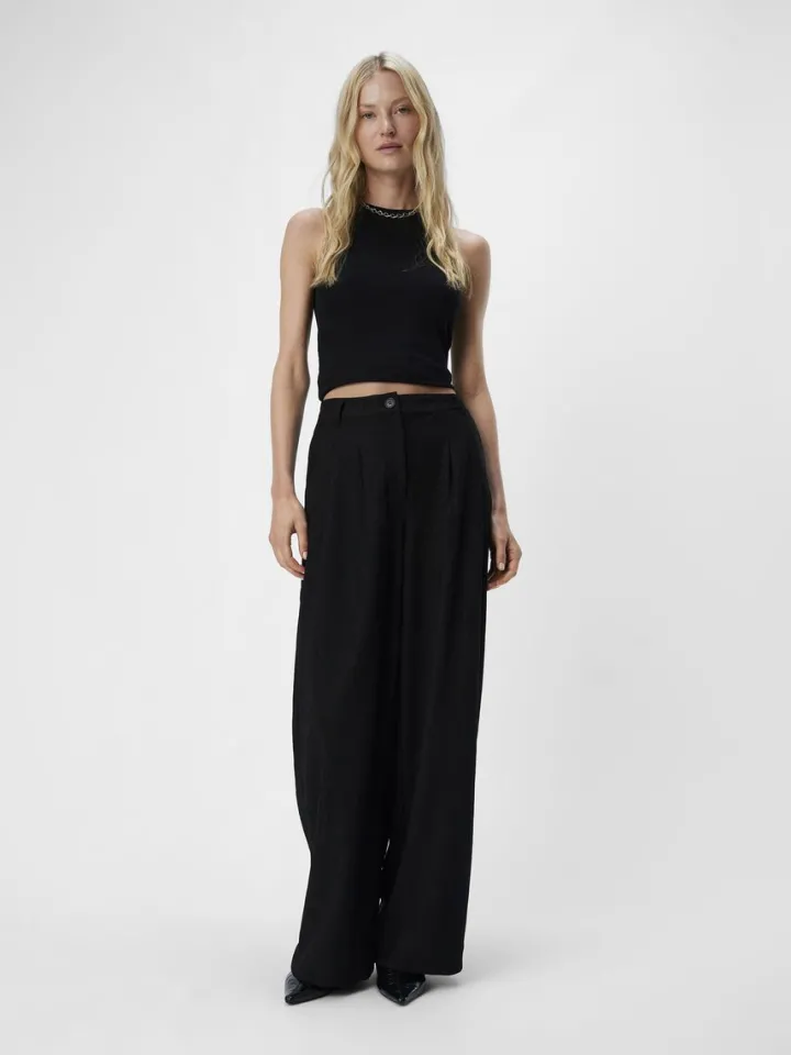 rilla_midrise_loose_trous_0-1.webp Object Pants<Rilla Mid-Rise Loose Trousers (Black)