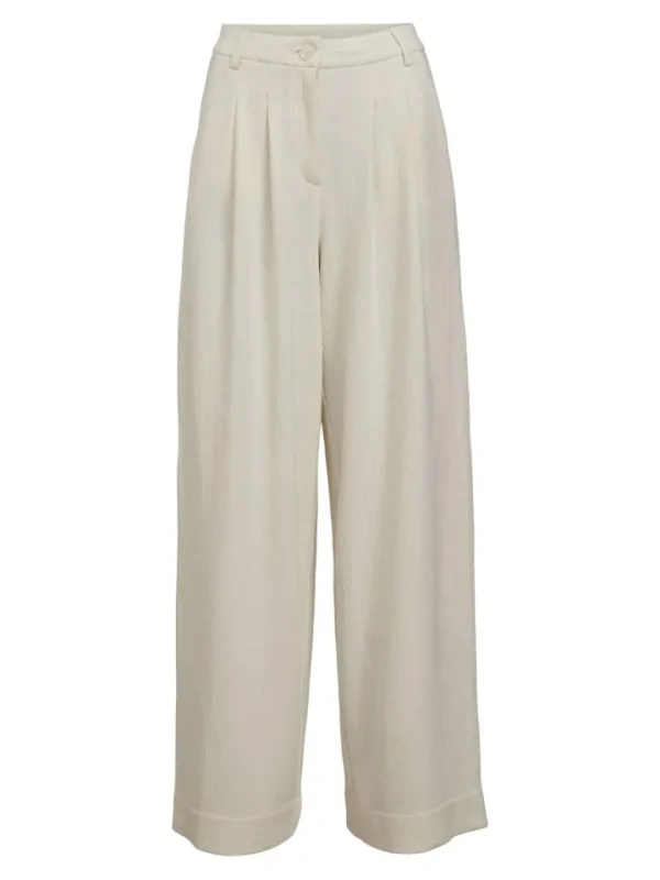 Object Pants<Rilla Mid-Rise Loose Trousers (Cloud Dancer)