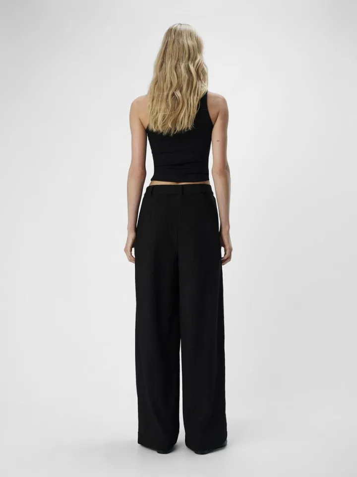 rilla_midrise_loose_trous_3.webp Object Pants<Rilla Mid-Rise Loose Trousers (Black)