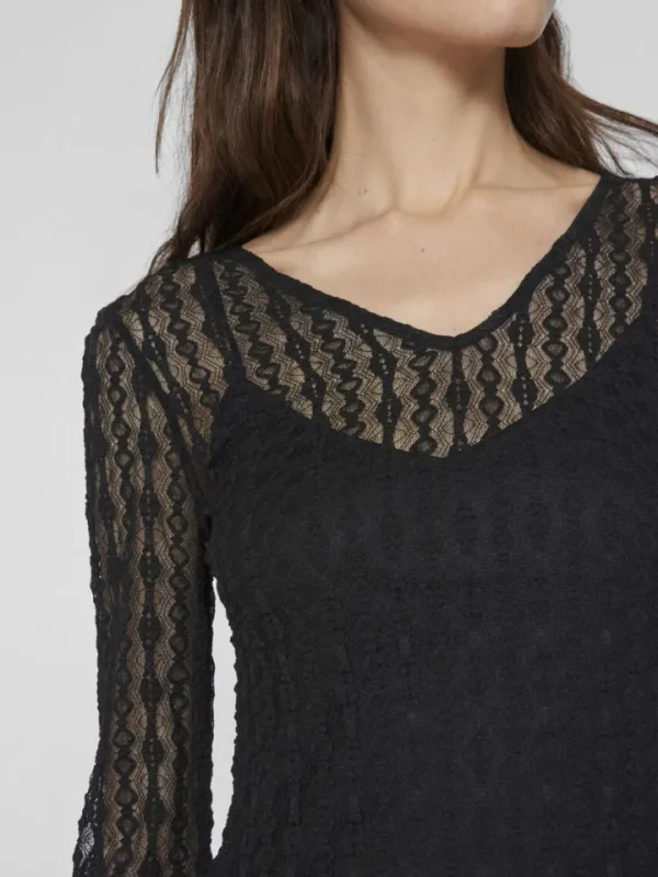 Vila Dresses<Sabrina Midi Dress (Black)