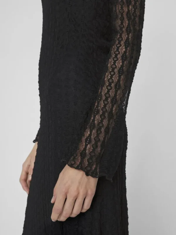 Vila Dresses<Sabrina Midi Dress (Black)