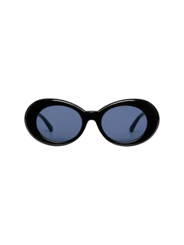 Pieces Sunglasses<Sandra Round Sunglasses (Black)