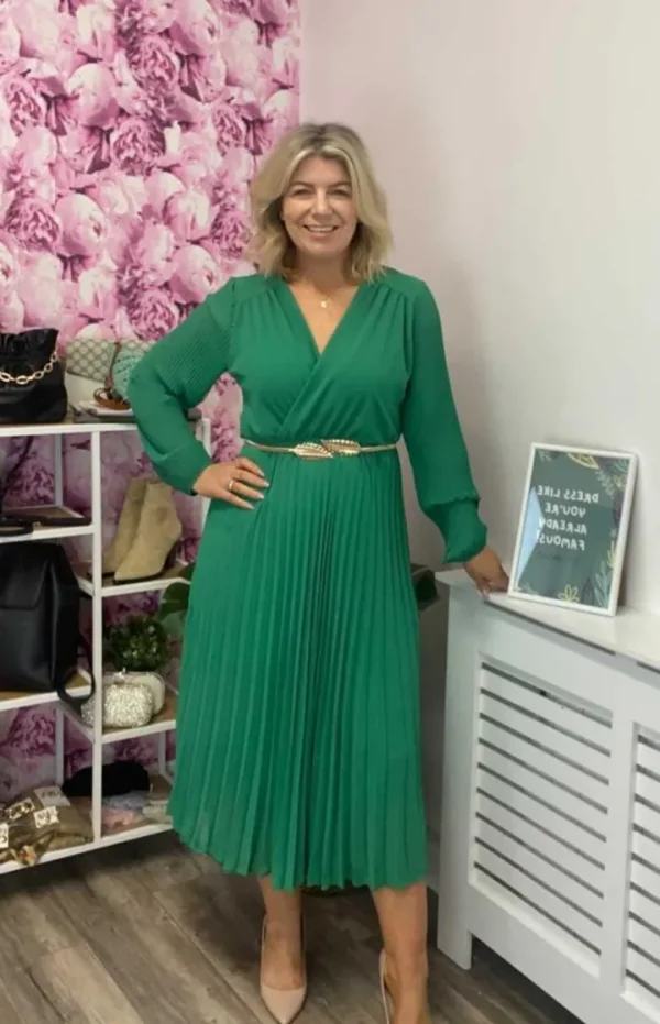 Wsl 3 Occasionwear<Saoirse Midi Dress (Green)