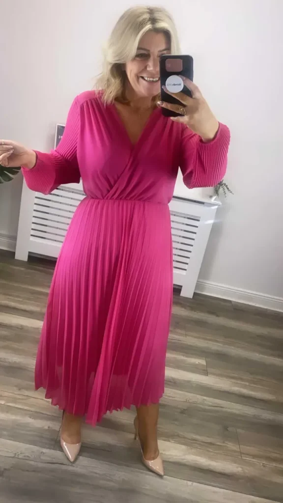 Wsl 3 Occasionwear<Saoirse Midi Dress (Pink)
