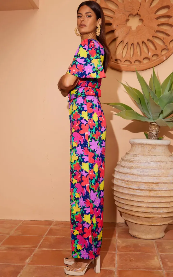 saskia_jumpsuit_in_vintag_1.webp Dancing Leopard Jumpsuits<Saskia Jumpsuit In Vintage Floral (Reversible)