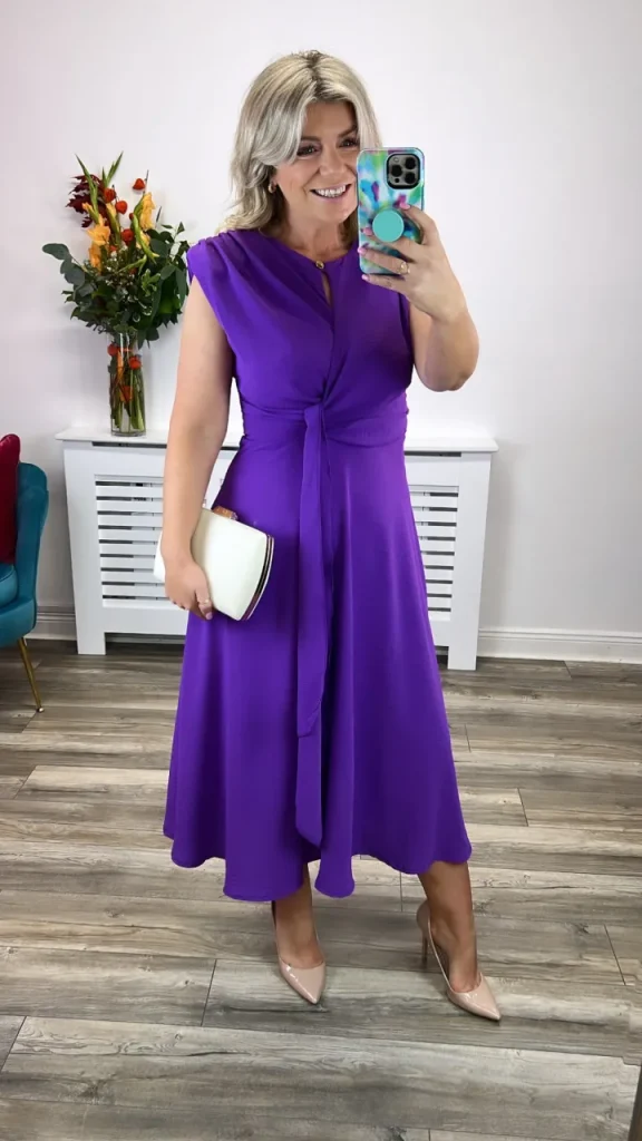 Cayro Occasionwear<Serena Dress (Purple)