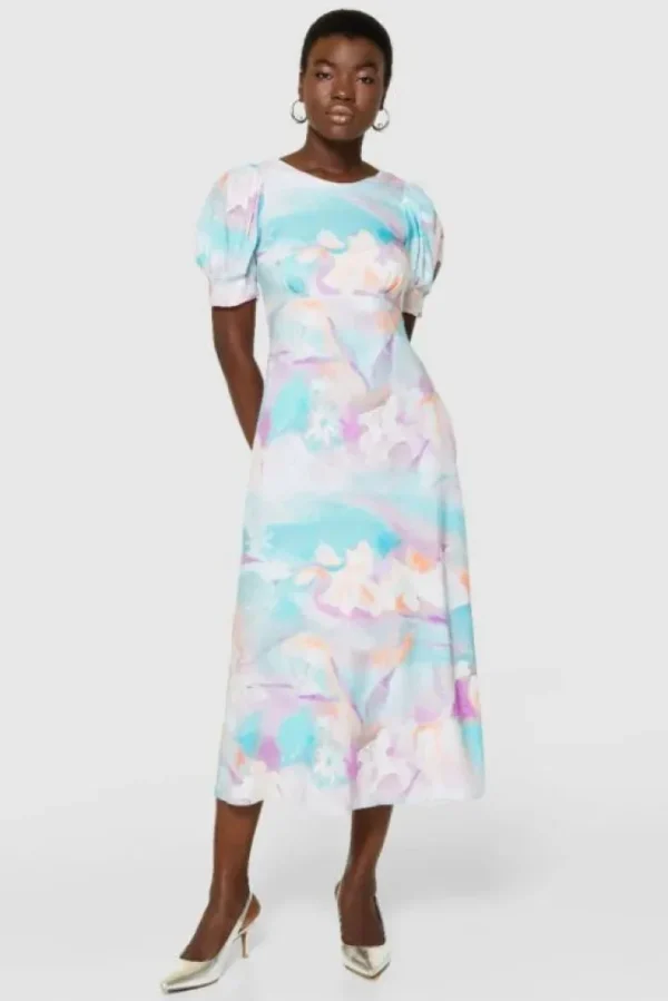 Closet Occasionwear | Dresses<Serena V Back Midi Dress