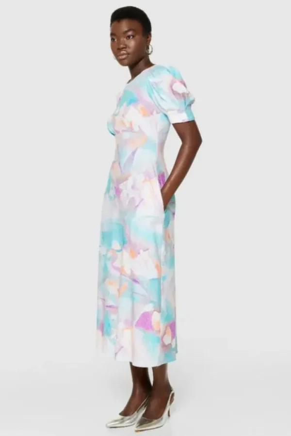 Closet Occasionwear | Dresses<Serena V Back Midi Dress