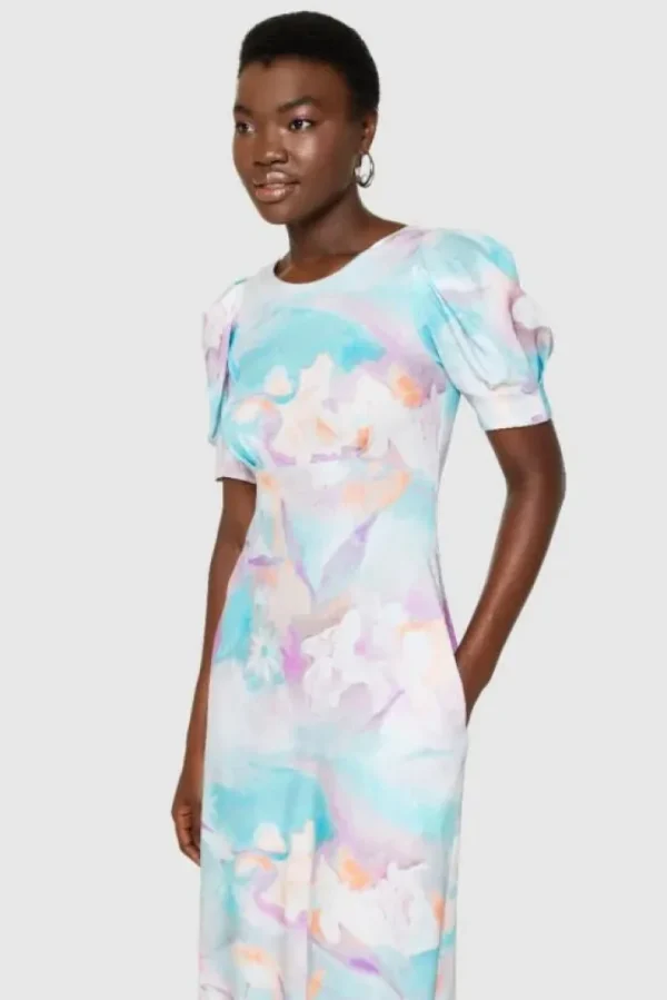 Closet Occasionwear | Dresses<Serena V Back Midi Dress