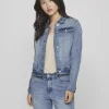 Vila Jackets | Coats<Shauna Denim Jacket (Light Blue)