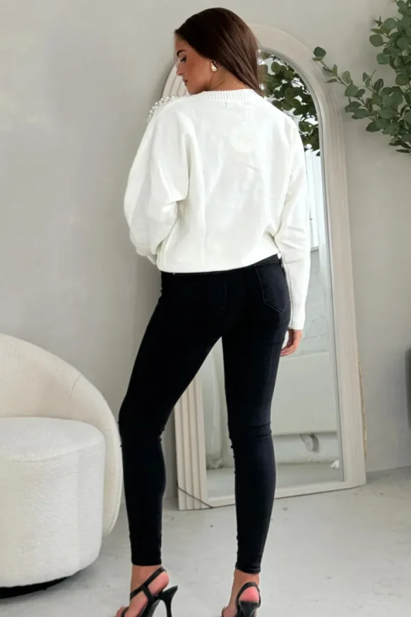 Girl in Mind Jumpers & Cardigans<Sia Pearl & Sequin Jumper