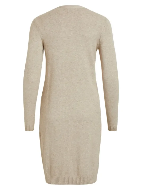 Vila Jumpers & Cardigans<Sian Longline Cardigan (Natural)