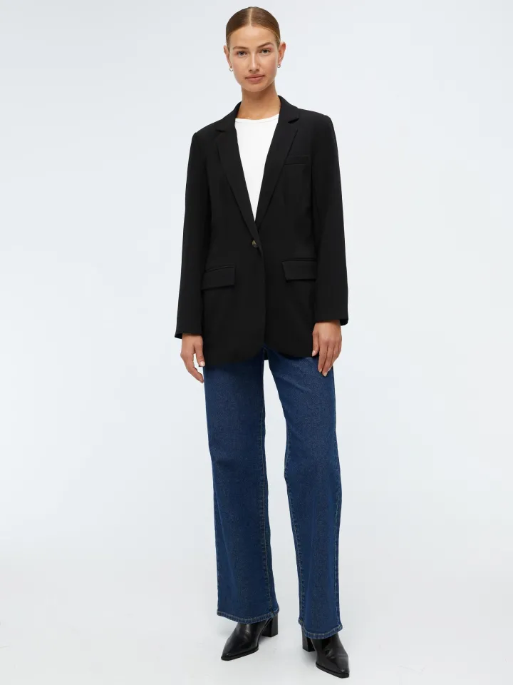 sigrid_blazer_black_2.webp Object Jackets | Blazers<Sigrid Blazer (Black)