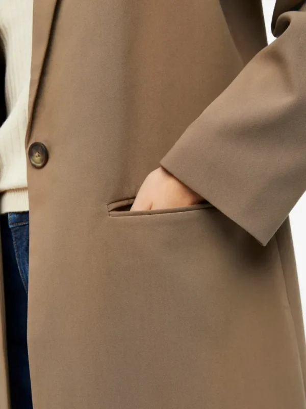 Object Coats<Sigrid Blazer Coat (Fossil)