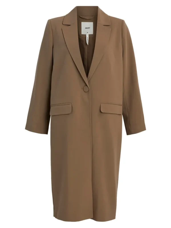 Object Coats<Sigrid Blazer Coat (Fossil)