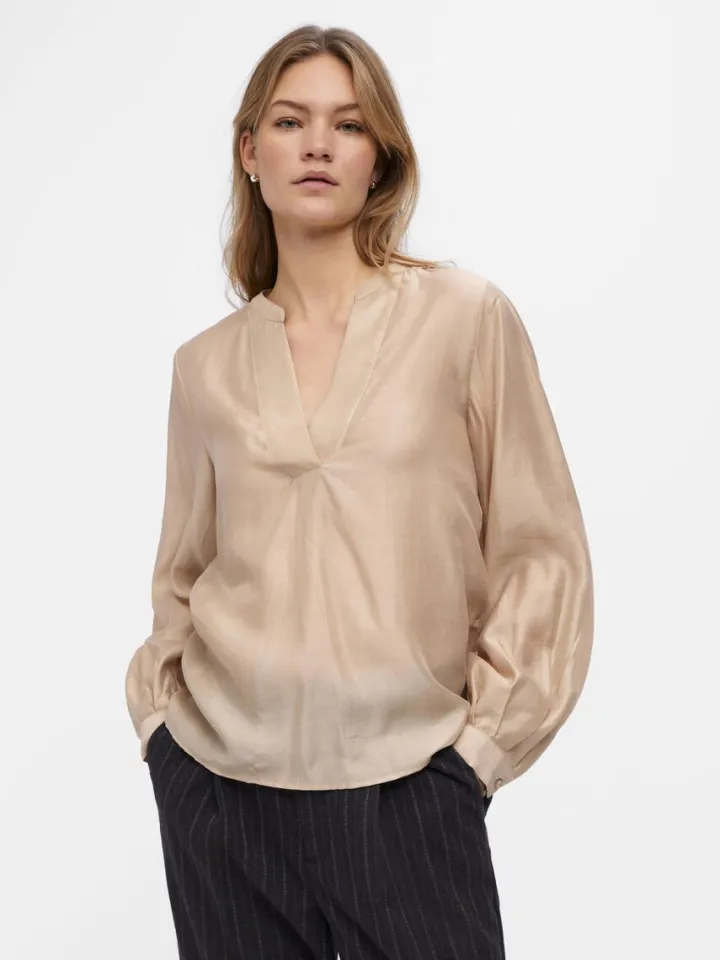 siru_ls_top_humus_0.webp Object Shirts & Blouses<SIRU L/S TOP (HUMUS)