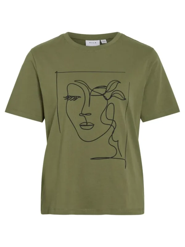 Vila T-Shirts<Sybil T-Shirt (Capulet )