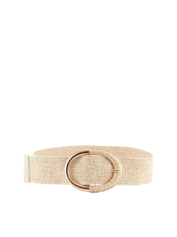 Pieces Belts<Taryn Straw Belt (Nature)