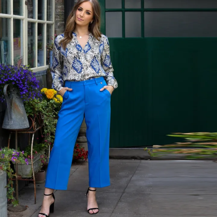 the_molly_cropped_trouser_0.webp Rant & Rave Pants<THE MOLLY CROPPED TROUSERS (ROYAL BLUE)