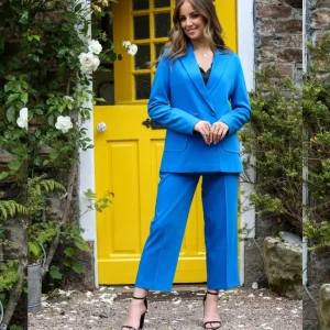 Rant & Rave Pants<THE MOLLY CROPPED TROUSERS (ROYAL BLUE)