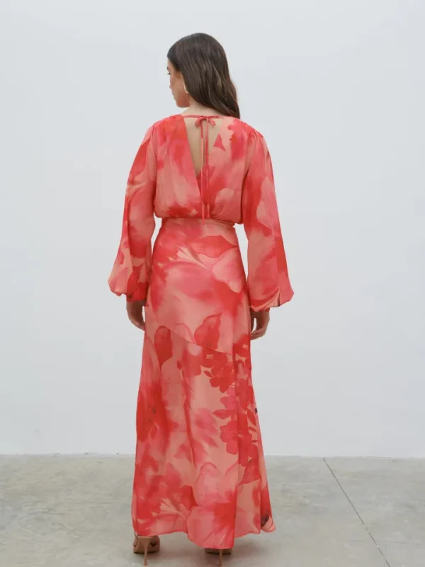 Pretty Lavish Occasionwear | Dresses<Theia Batwing Maxi Dress ( Floral)