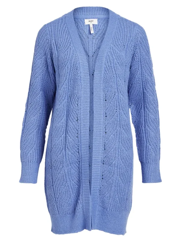 Object Jumpers & Cardigans<THELMA OPEN KNIT CARDIGAN (PERSIAN/MELANGE)