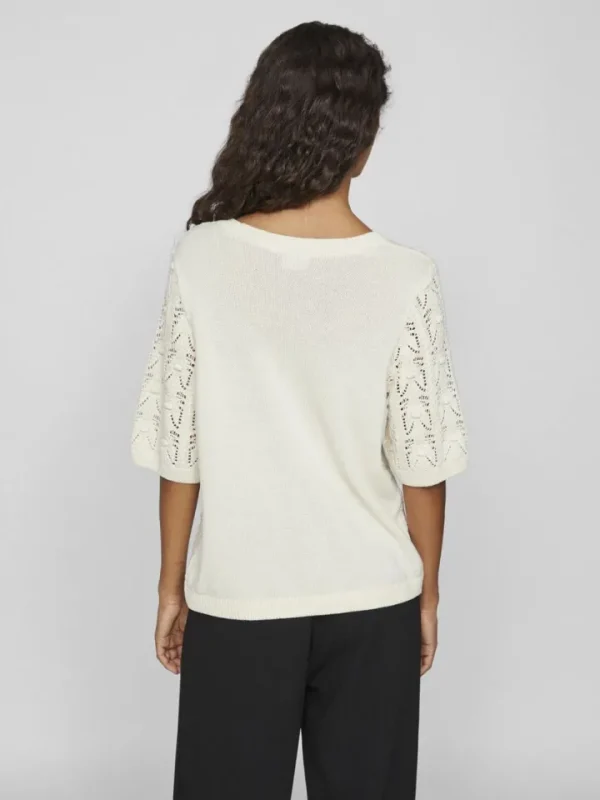 Vila Jumpers & Cardigans<Thena V-Neck Knit Cardigan (Birch)