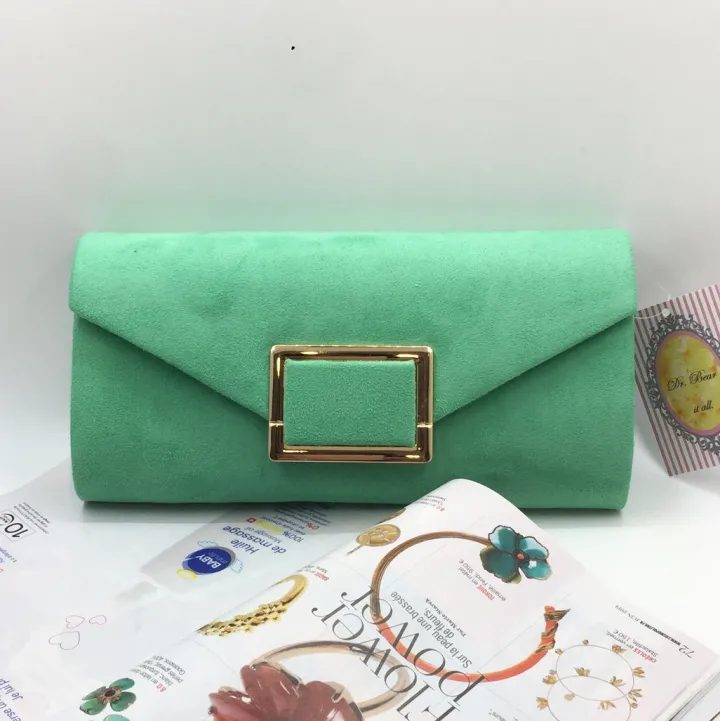 toni_suede_clutch_bag_var_1.webp Wsl 9 Bags & Purses<Toni Suede Clutch Bag (Various Colours)