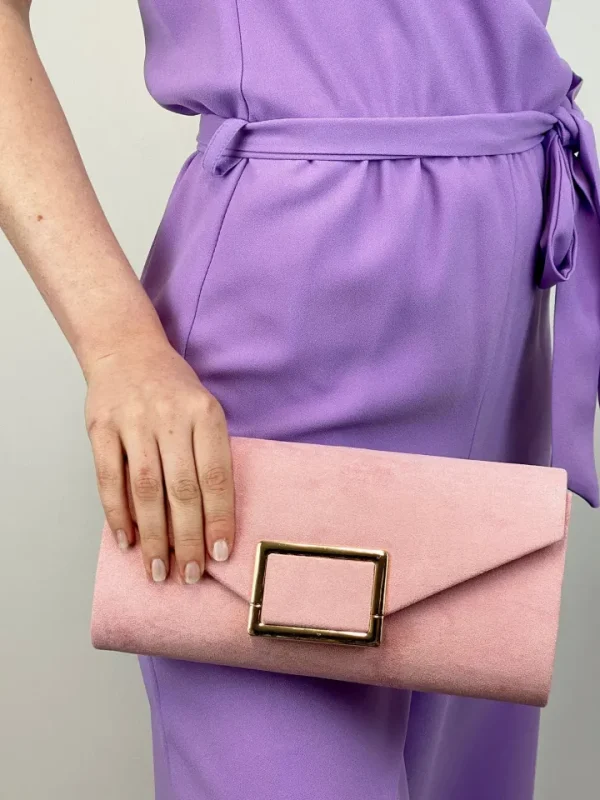 Wsl 9 Bags & Purses<Toni Suede Clutch Bag (Various Colours)
