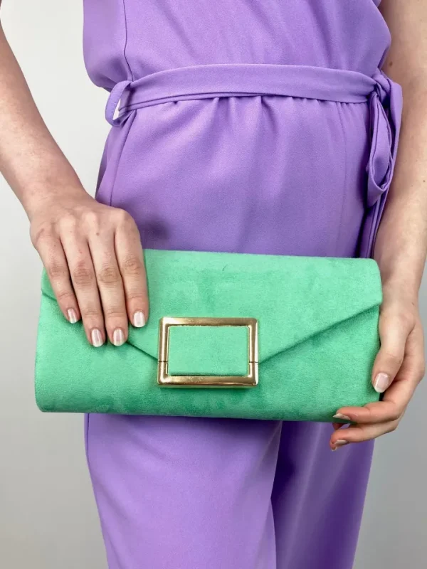 Wsl 9 Bags & Purses<Toni Suede Clutch Bag (Various Colours)
