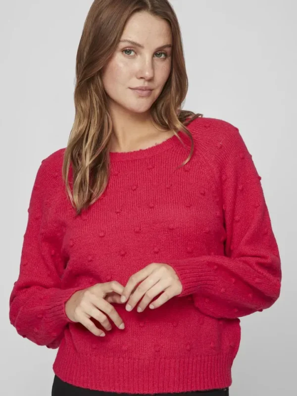Vila Jumpers & Cardigans<TULI JUMPER (LOVE POTION)