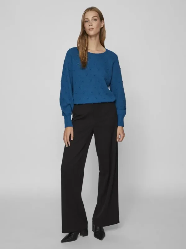Vila Jumpers & Cardigans<TULI JUMPER (MOROCCAN BLUE)