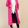 Little Mistress Coats<VANYA OVERSIZED COAT (PINK)