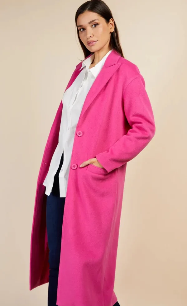 Little Mistress Coats<VANYA OVERSIZED COAT (PINK)