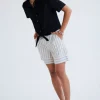 Ichi Shorts & Playsuits<Vasilia Shorts (Silver Grey)