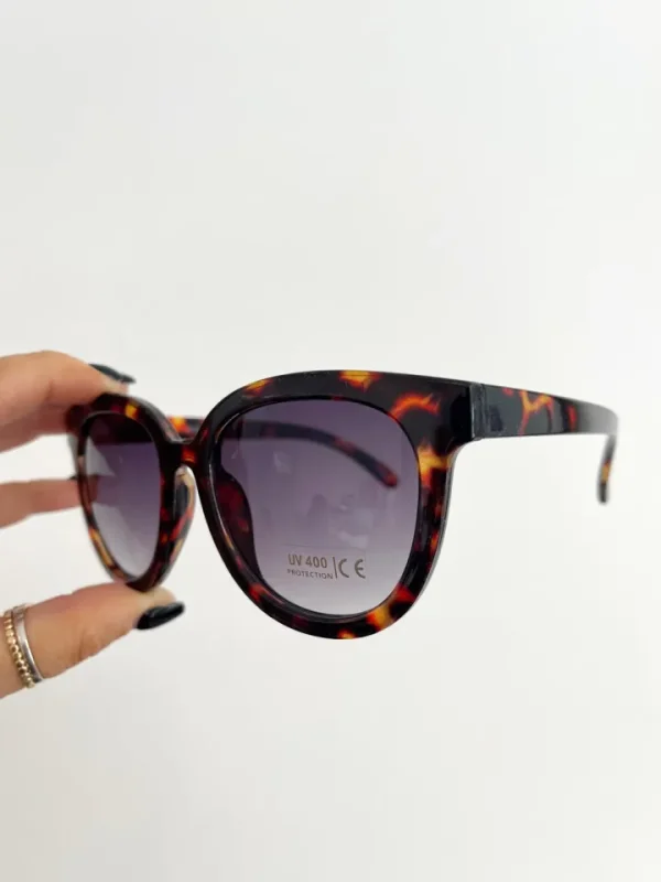 Pieces Sunglasses<Venius Round Sunglasses (Black)