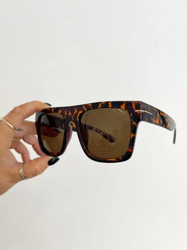 Pieces Sunglasses<Venius Square Sunglasses (Black)