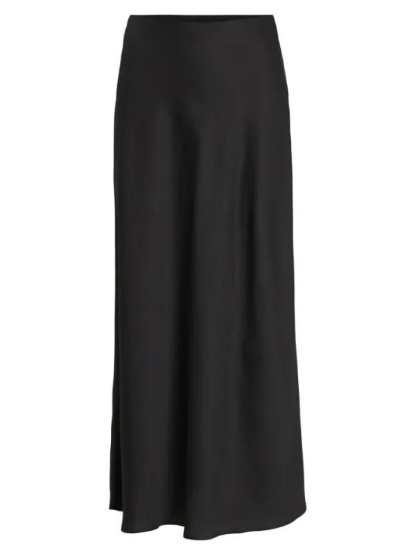 Vila Skirts<Vielette High Waisted Maxi Skirt (Black)
