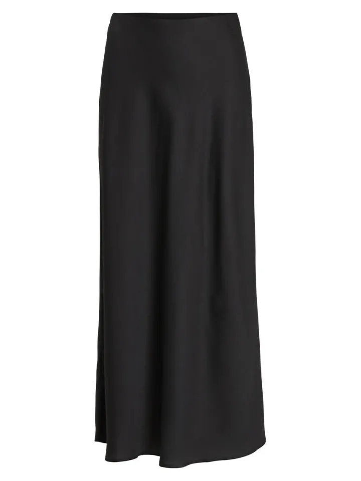 vielette_high_waisted_max_4-1.webp Vila Skirts<Vielette High Waisted Maxi Skirt (Black)