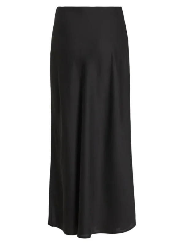 Vila Skirts<Vielette High Waisted Maxi Skirt (Black)