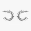 Pieces Jewellery<Vike Hoop Earring (Silver)